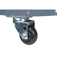 Socle roulant pour baril de confinement des fuites, 24,25" dia. X 7,625" h, Cap. de d&eacute;versement 1,5 gal. US TGS INDUSTRIEL