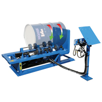 M&eacute;langeur de baril Hydra-Lift, 55 gal. US (45 gal. imp.) Capacit&eacute;, Vitesse variable, 1 CV TGS INDUSTRIEL