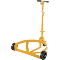 Chariot &agrave; profil bas pour barils, Fabriqu&eacute; en Acier, 30 - 55 gal. US (25 - 45,8 gal. imp.) TGS INDUSTRIEL
