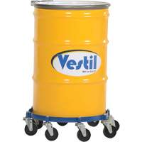 Chariot pour baril octogonal, Acier, Capacit&eacute;e 2000 lb, Diam&egrave;tre 27-1/16", Roue en Fonte TGS INDUSTRIEL