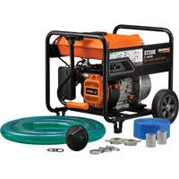 Trousse de pompe &agrave; eau &agrave; semi-r&eacute;sidus, 158 gal./min, 208 cc, 4 cycles OHV TGS INDUSTRIEL