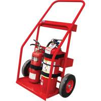 Chariot de prevention d'incendie pour travaux &agrave; chaud, Roues Semi-pneumatique, Base de 17,75" la x 8,9" lo, 100 lb TGS INDUSTRIEL