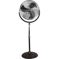 High-Velocity Pedestal Fan, Commercial, 3 Speed, 20" Diameter TGS INDUSTRIEL