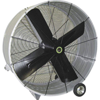 Ventilateurs tambour &agrave; entraînement par courroie, Industriel, 1 vitesses, Diam&egrave;tre de 48" TGS INDUSTRIEL