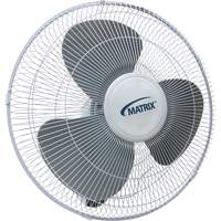 Ventilateur mural oscillant, Commercial, 3 vitesses, Diam&egrave;tre de 16" TGS INDUSTRIEL