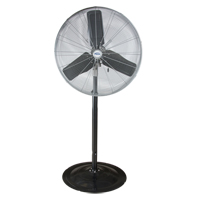 Ventilateur oscillant sur socle avec moteur &eacute;tanche &agrave; l'eau, Robuste, 3 Vitesses, Diam&egrave;tre de 30" TGS INDUSTRIEL