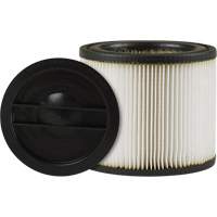 Petit filtre pour aspirateur, Cartouche, Pour 1 - 6 gal. US TGS INDUSTRIEL