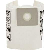Sacs filtrants pour d&eacute;bris secs jetables de type A, 1 - 1,5 gal. US TGS INDUSTRIEL