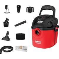 Aspirateur humide/sec sans fil, 20 V, Capacit&eacute; 1 gal. TGS INDUSTRIEL