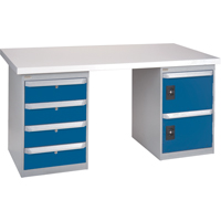 Dessus d'&eacute;tabli recouvert de plastique TGS INDUSTRIEL