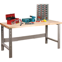 &eacute;tabli pr&eacute;conçu, Dessus & montants seulement, Cap 2500 lb, 72" la x 30" p, 34" h TGS INDUSTRIEL