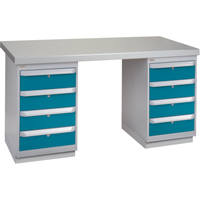 &eacute;tabli pr&eacute;conçu, 72" la x 30" p x 34" h, Capacit&eacute; 2500 lb TGS INDUSTRIEL