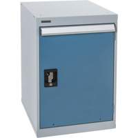 Full-Door Pedestal Workbench, 28" H x 18" W x 21" D TGS INDUSTRIEL