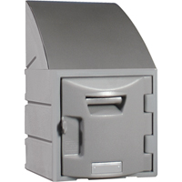 Casier, 12" x 15" x 25", Gris, Assembl&eacute; TGS INDUSTRIEL