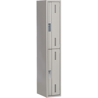 Casiers robustes Concorde, 2 niveaux, 12" x 18" x 72", Acier, Gris, Soud&eacute; (assembl&eacute;) TGS INDUSTRIEL