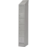 Casiers, 6 niveaux, 12" x 18" x 86", Acier, Gris, D&eacute;mont&eacute; TGS INDUSTRIEL