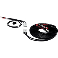 Pinces robustes enti&egrave;rement isol&eacute;es avec adaptateurs de borne lat&eacute;rale, 4 AWG, 500 A, C&acirc;ble 25' TGS INDUSTRIEL