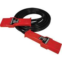 C&acirc;ble robuste &agrave; fiche double, 1 AWG, C&acirc;ble 12' TGS INDUSTRIEL