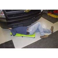 Sommier vert n&eacute;on &agrave; profil bas, en plastique robuste TGS INDUSTRIEL