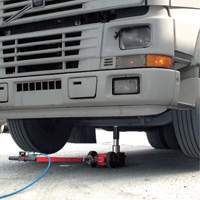 Cric &agrave; 2 &eacute;tapes, 33 tonnes/66 tonnes, Air comprim&eacute;/hydraulique TGS INDUSTRIEL