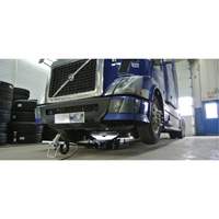 Cric de service de plancher, 14 tonne(s) Capacit&eacute;, 8-1/4" Abaiss&eacute;e, 20" &eacute;lev&eacute;e, Air comprim&eacute;/hydraulique TGS INDUSTRIEL