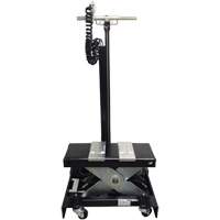 Cric de service de plancher &agrave; profil bas, 12 tonne(s) Capacit&eacute;, 7-1/2" Abaiss&eacute;e, 15" &eacute;lev&eacute;e, Air comprim&eacute;/hydraulique TGS INDUSTRIEL