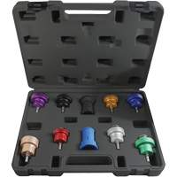 10-Piece Cooling System Pressure Test Adapter Kit TGS INDUSTRIEL