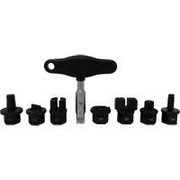 Trousse d'outils pour bouchons de vidange dhuile 8 morceaux TGS INDUSTRIEL
