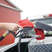 Pistolet de distribution automatique rouge pour essence TGS INDUSTRIEL