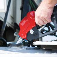 Pistolet automatique rouge &agrave; tr&egrave;s haut d&eacute;bit pour diesel TGS INDUSTRIEL