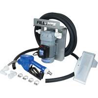 Pompe de transfert de fluide d'&eacute;chappement diesel (DEF) 115 V CA avec support pour cuve GRV et pistolet TGS INDUSTRIEL