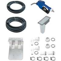 Pompe de transfert de fluide d'&eacute;chappement diesel (DEF) 115 V CA avec support pour cuve GRV et pistolet TGS INDUSTRIEL