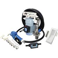 Pompe de transfert de fluide d'&eacute;chappement diesel (DEF) 115 V CA avec support pour cuve GRV, pistolet et compteur TGS INDUSTRIEL