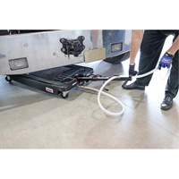 Drain pour camion &agrave; profil bas avec pompe &eacute;lectrique TGS INDUSTRIEL