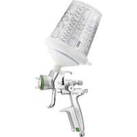 Pistolet de peinture de premi&egrave;re qualit&eacute; 4400?B HVLP?1,0 SR avec godet RPS 0,3?L, pour les retouches de finitions automobiles, Entr&eacute;e d'air 1/4" NPT, 4,24 pi³/min, Capacit&eacute; 0,3 L, 0,14 psi TGS INDUSTRIEL