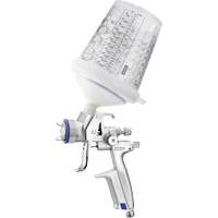 Pistolet de peinture de premi&egrave;re qualit&eacute; 4400?B RP?1,2 SR avec godet RPS 0,3?L, pour les retouches de finitions automobiles, Entr&eacute;e d'air 1/4" NPT, 7,06 pi³/min, Capacit&eacute; 0,3 L, 0,17 psi TGS INDUSTRIEL