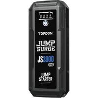 D&eacute;marreur de secours, banque d'alimentation et lampe de poche JumpSurge2000Pro &agrave; 2500 A de pointe TGS INDUSTRIEL