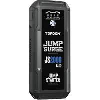 D&eacute;marreur de secours, banque d'alimentation et lampe de poche JumpSurge2000Pro &agrave; 2500 A de pointe TGS INDUSTRIEL