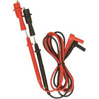 Test Leads with Screw-Off Alligator Clips TGS INDUSTRIEL