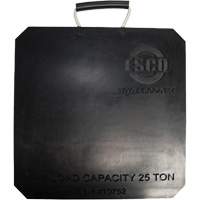 Plaque de support de v&eacute;rin d'une capacit&eacute; de 25 tonnes TGS INDUSTRIEL