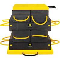 Ensemble de syst&egrave;me de sout&egrave;nement en composite CribLok 10 mcx TGS INDUSTRIEL