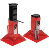 Chandelles, Tige verrouillable, Capacit&eacute; de 25 tonnes, 12" - 20" h TGS INDUSTRIEL