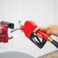 Red Automatic Gasoline Spout Nozzle TGS INDUSTRIEL