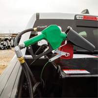 Green Automatic Gasoline Spout Nozzle TGS INDUSTRIEL