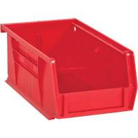 Bacs Hook-On Bins, 4" la x 3" H x 7" p, Rouge, Capacit&eacute; 10 lb TGS INDUSTRIEL