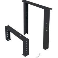 Pattes d'&eacute;tabli pour service industriel, Acier, 24" p x 34" h, Simple TGS INDUSTRIEL