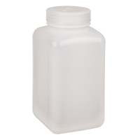 Bouteilles peu encombrantes &agrave; prise facile, Carr&eacute;e, 32 oz, Plastique TGS INDUSTRIEL