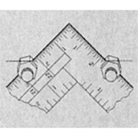 Stair Gauge Fixture Attachments for Rafter & Framing Squares TGS INDUSTRIEL