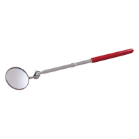 Inspection Mirror, Circular, 1-1/4" L x 1-1/4" W, Non Telescopic TGS INDUSTRIEL