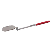 Inspection Mirror, Oval, 2" L x 1" W, Non Telescopic TGS INDUSTRIEL